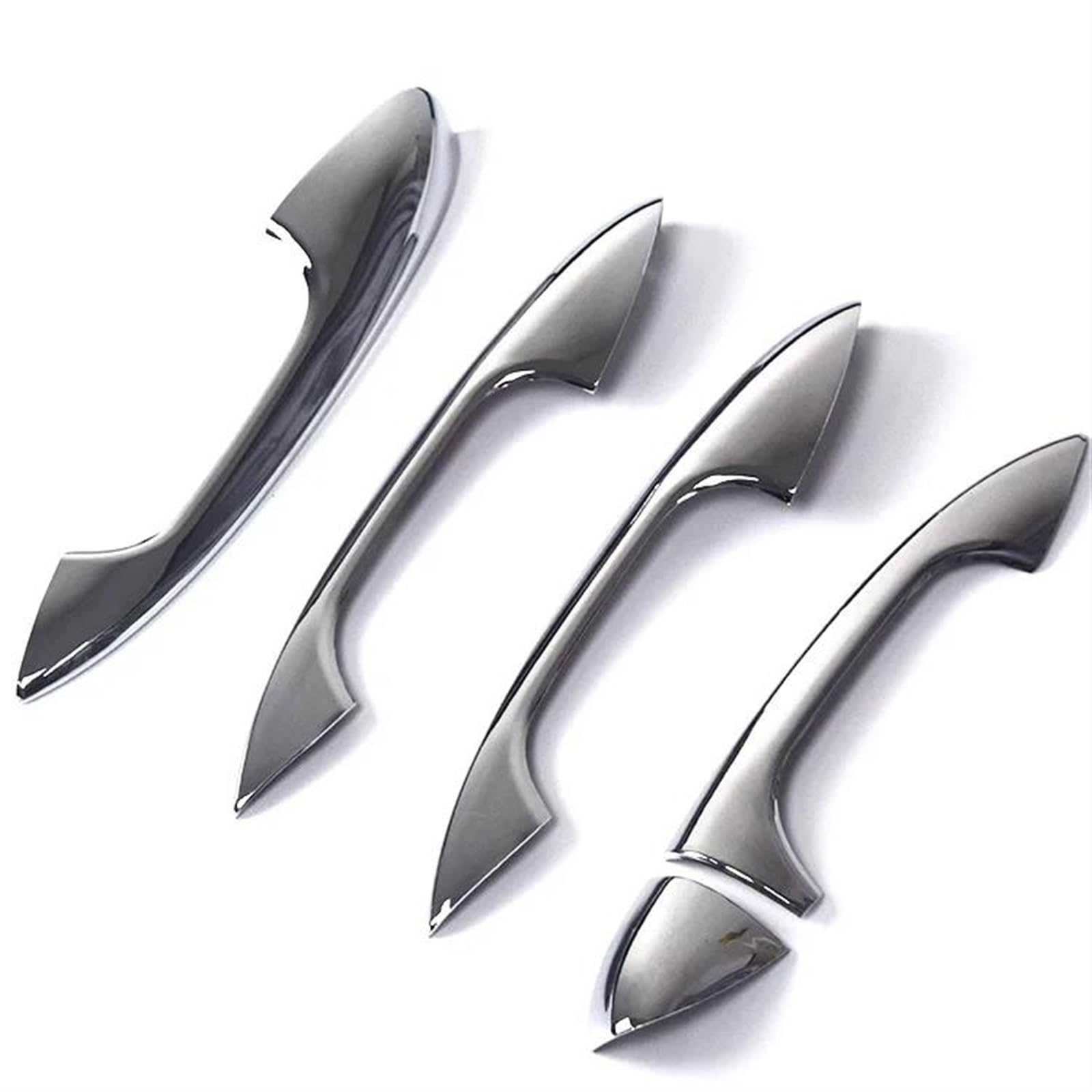 NOHEEU Car Side Door Handle Cover Decoration Sticker for Benz C-Class W205 GLC X253 E-Class W213(OneColor)