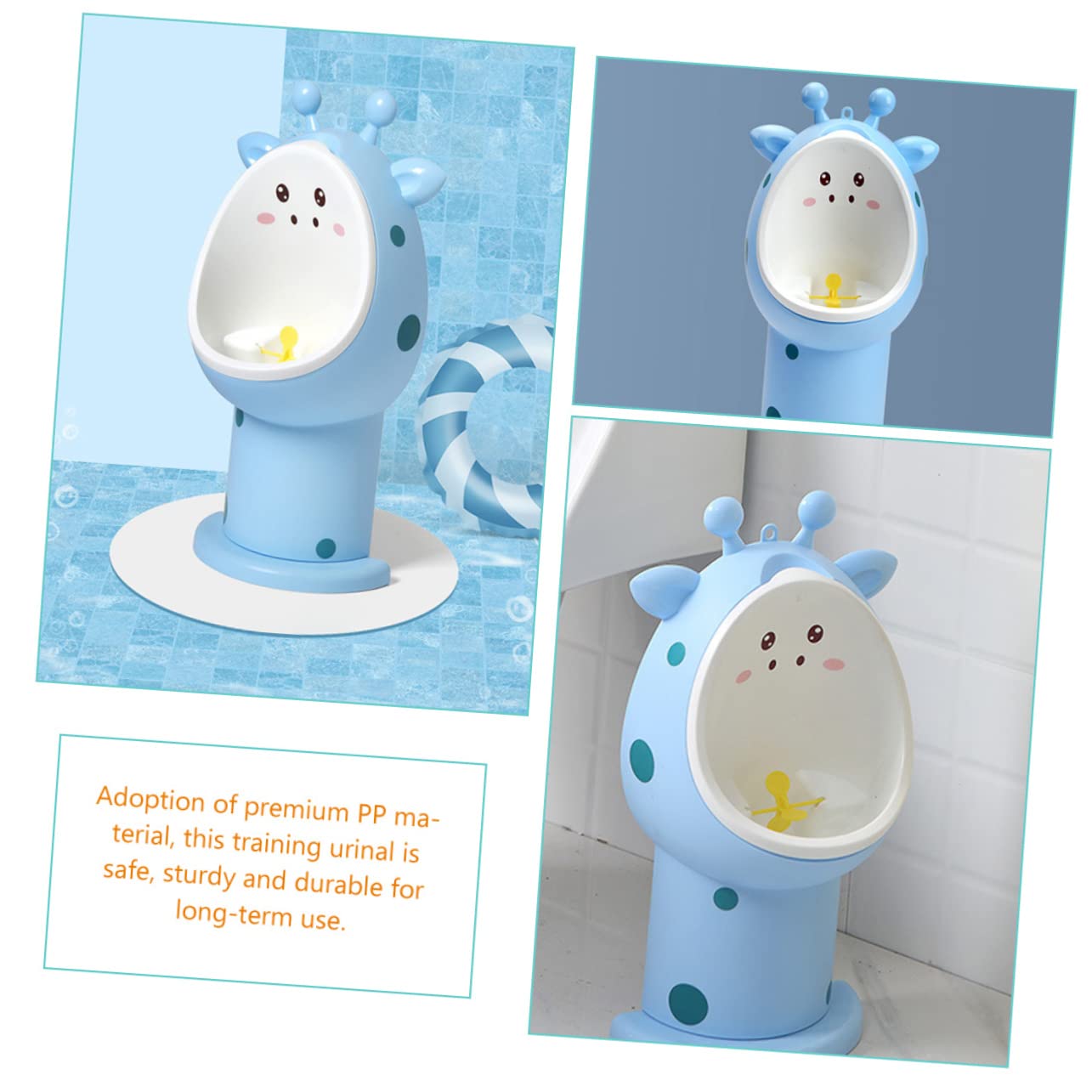 ifundom Orinal Infantil Para Entrenamiento De Niño Urinal Portátil Forma De Para Entrenamiento El Baño De Niño Diseño y Pinwheel
