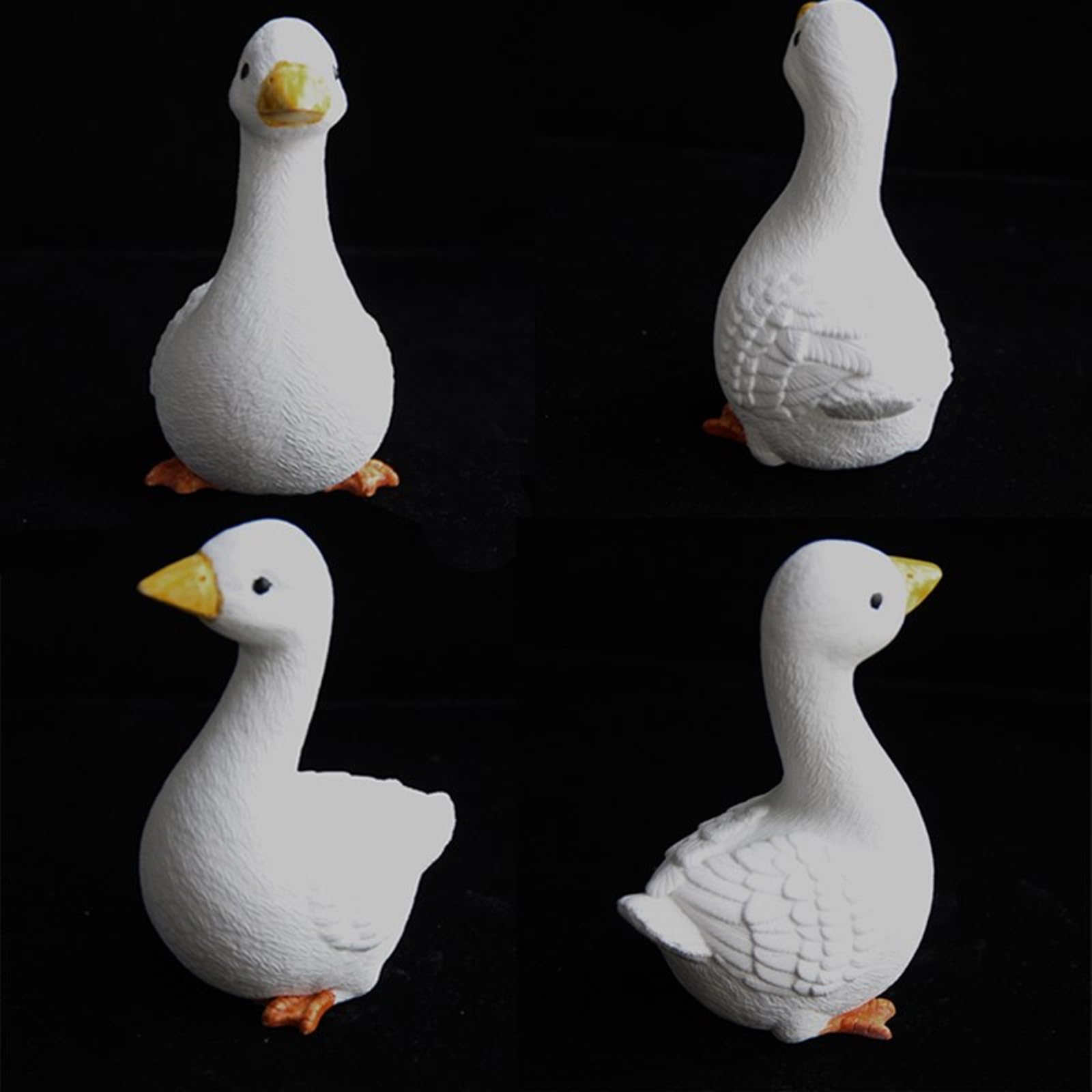 Stampo in silicone riutilizzabile per aromaterapia a forma di anatra per sapone desktop ornamento stampo gioielli strumento