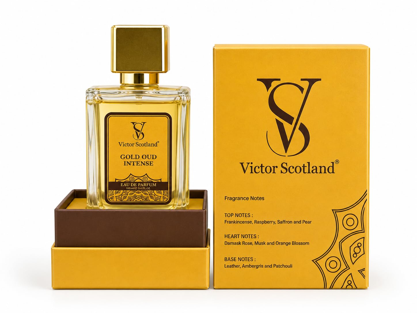 Gold Oud Intense Eau De Parfum for Men | Luxury Long Lasting Perfume | Premium Oud Fragrance | 100 ml-image-33