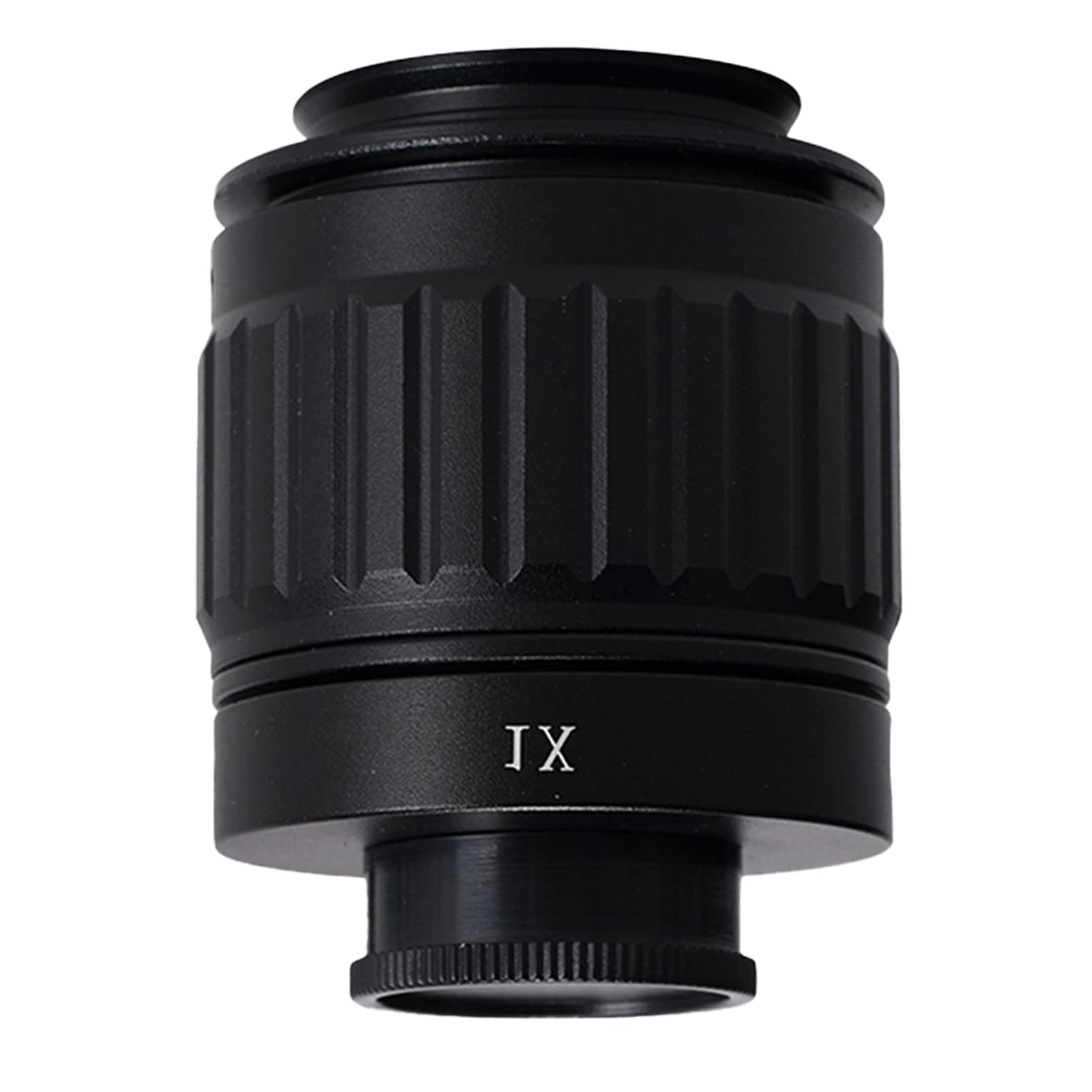 BuyWeek Mikroskop Objektiv Adapter, 1X 38 mm C-Mount Objektivadapter Trinokularer Stereomikroskoptubus(1X)