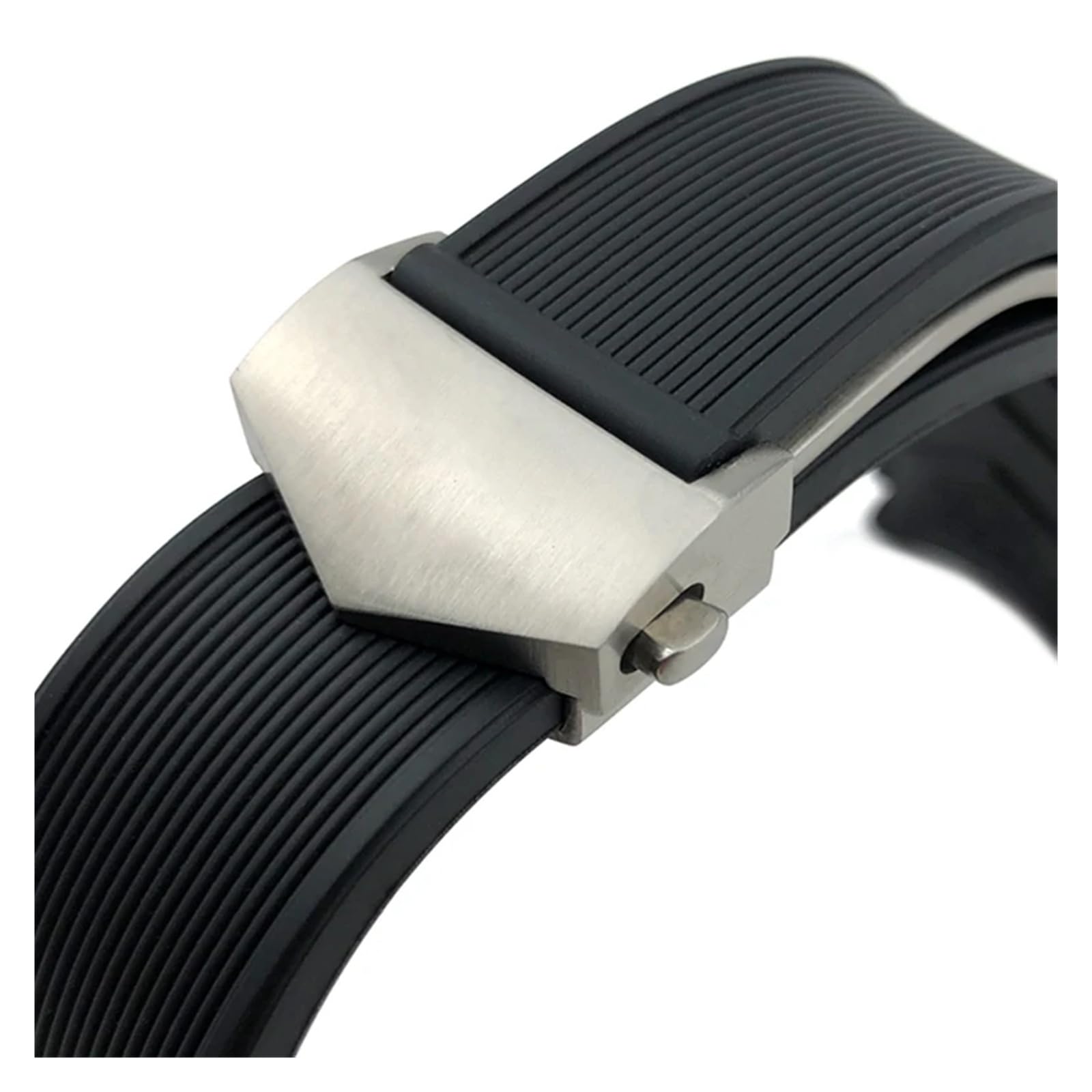 Genérico Correa de reloj impermeable de silicona de caucho Pulsera de correa de reloj