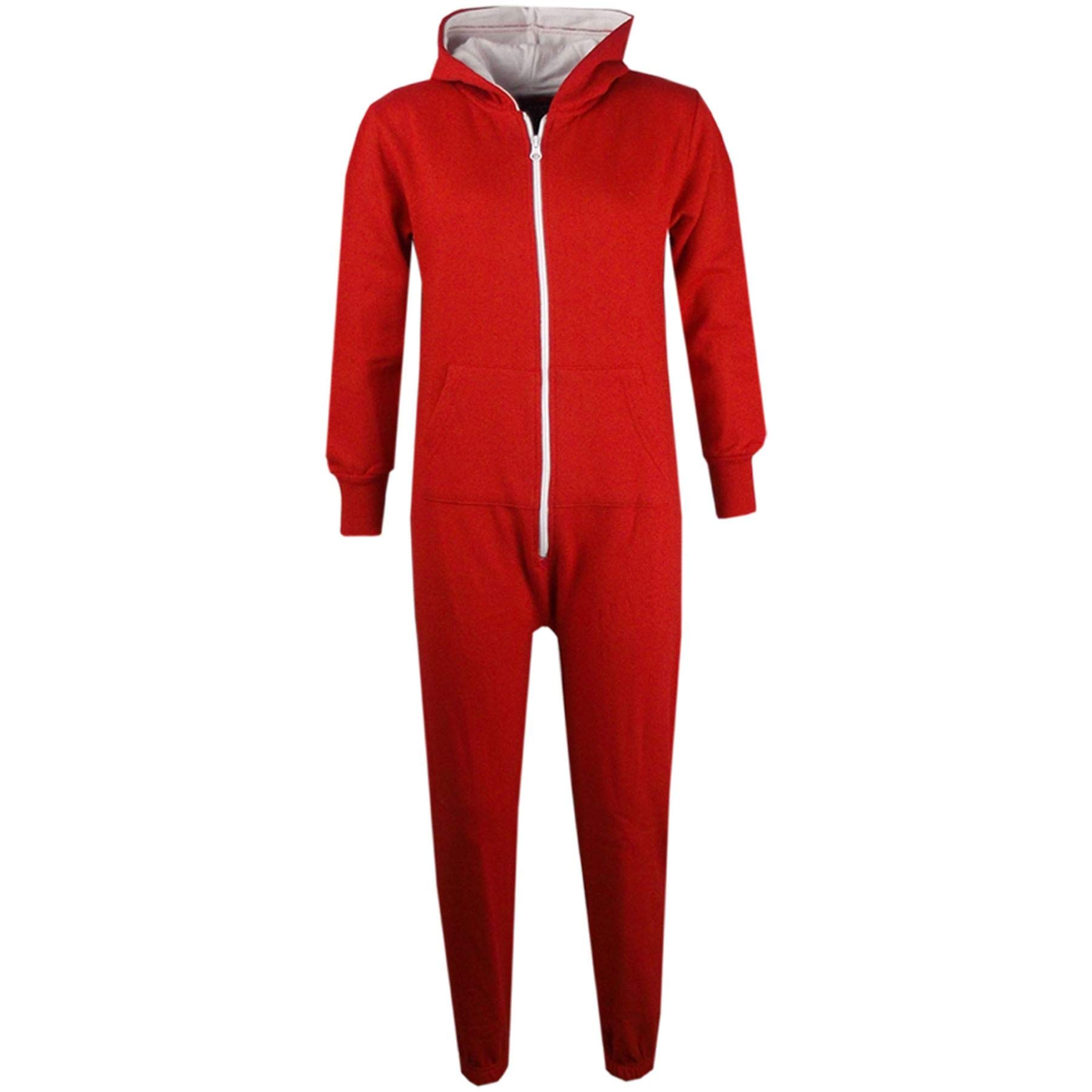A2Z 4 KidsGirls Boys A2Z Onesie One Piece Zip Up Hooded Super Soft Fleece Warm Winter Jumpsuit Comfortable For Unisex 2-13