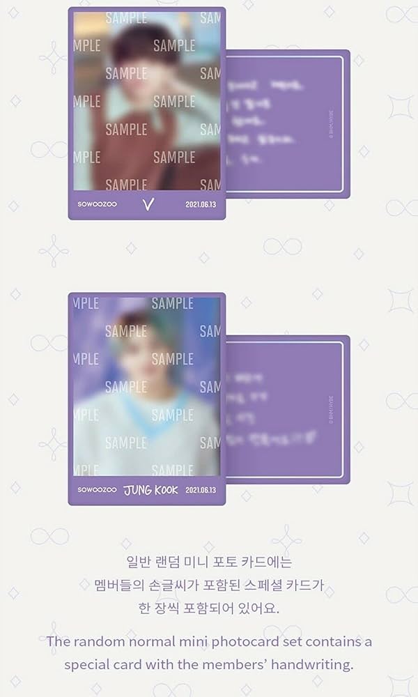 BTS SOWOOZOO ミニフォトトレカ　完全コンプ BTS SOWOOZOO ミニフォトトレカ 完全コンプ BTS - 2021 MUSTER