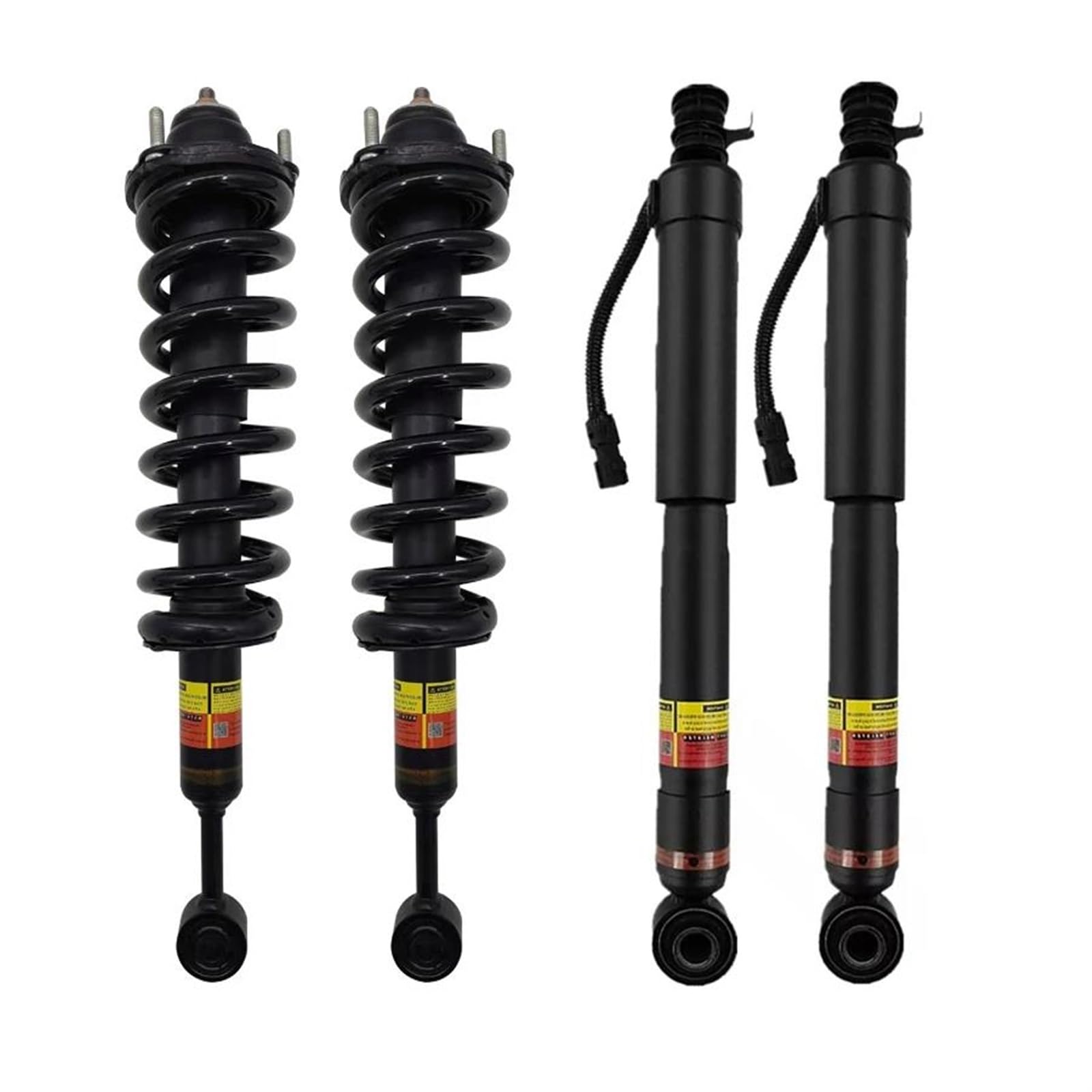 Kit di ammortizzatori Anteriori e Posteriori da 4 Pezzi per Lexus GX470 2002-2005 2006 2007 2008 2009 48510-69195 48530-69185, Molla di Sospensione per Ammortizzatore Posteriore