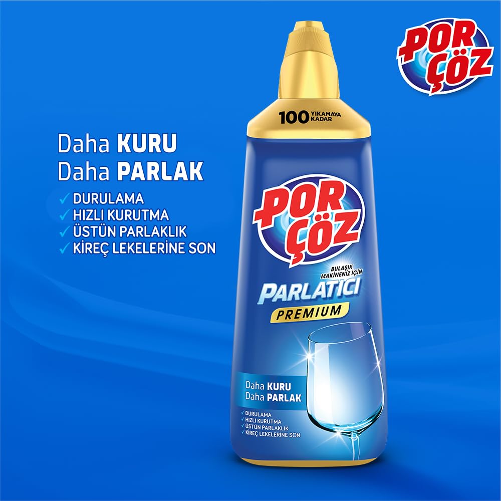 Porçöz Bulaşık Makinesi Parlatıcısı 500 Ml