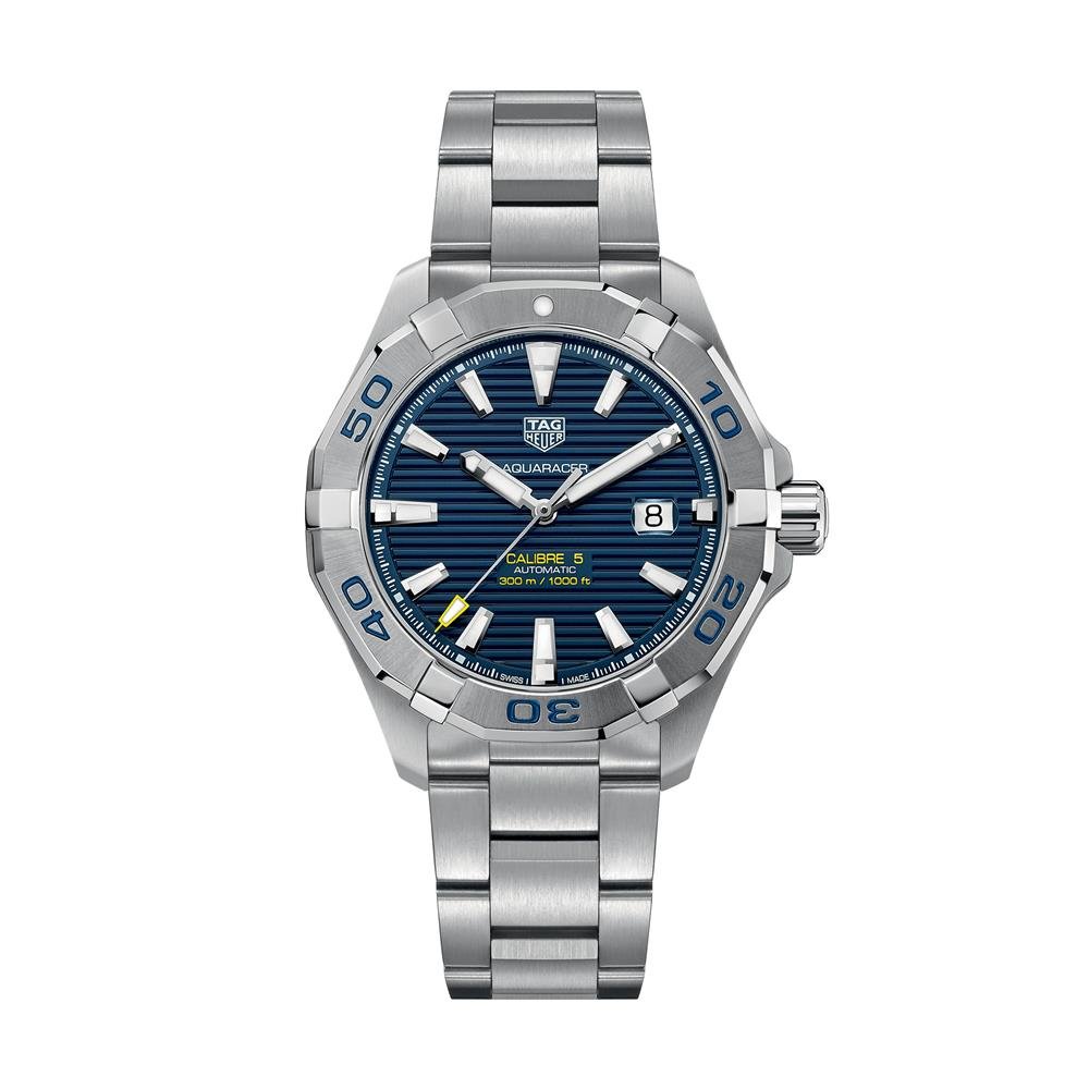 Aquaracer Automatic Blue Dial Mens Watch WAY2012.BA0927