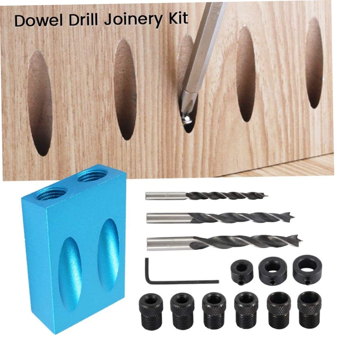 Tornillo De Bolsillo Tornillo Jig Dowel Drowel Kitery Kit Carpenters Guías De Madera De Madera Guías De Ángulo De Articulación Cabeño De Carpintería De Carpinter