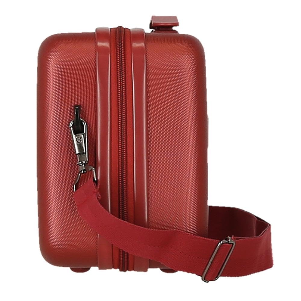 Movom Wood Nececer Adaptable Rojo 29x21x15 cms Rígido ABS 9,14L 0,8 kgs