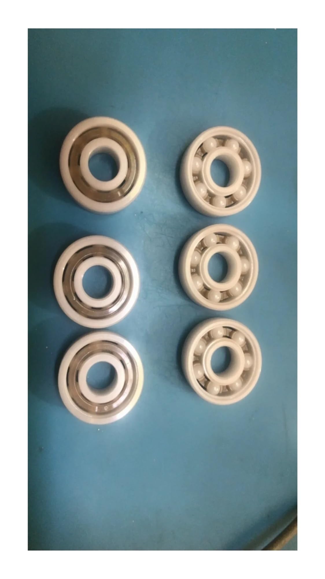 Kozelo 5 Stück 608 PP Kunststofflager - [8x22x7mm] Offenes Lager Für