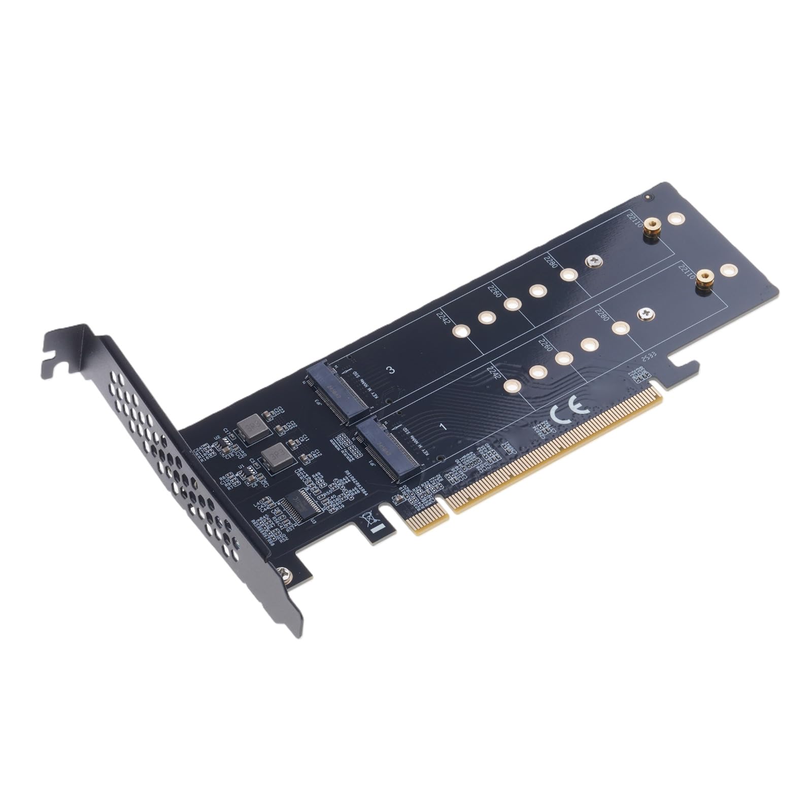 Scheda espansione PCIe Gen4 X16 Alte Prestazioni Che Offre Larghezza Banda 64 Gbps Accesso rapido Storage Installazione Rapida Scheda connessione Computer