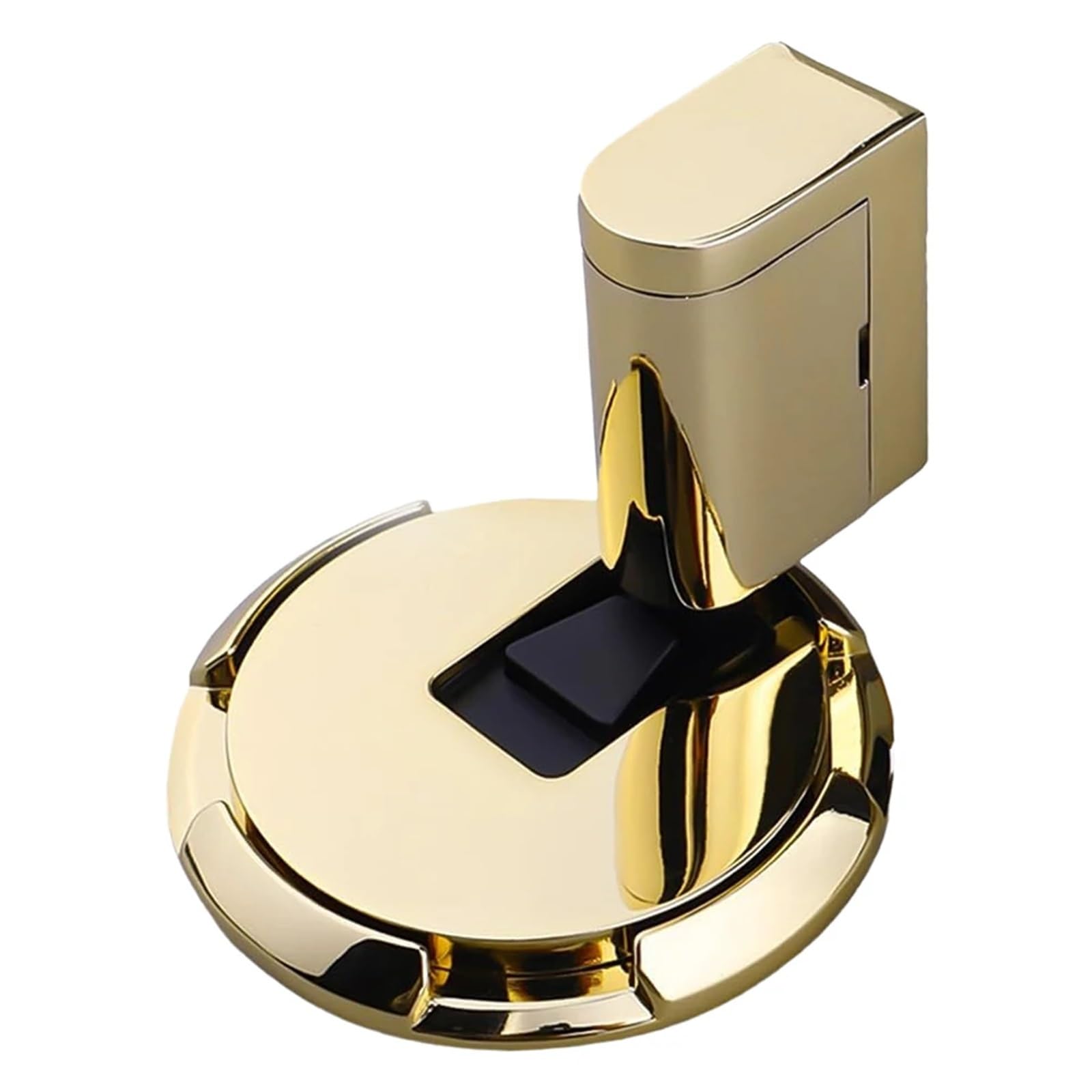 Kdhcvkz Gold 1Pcs Door Stopper Heavy Duty No Drill Door Stopper Magnetic Suction