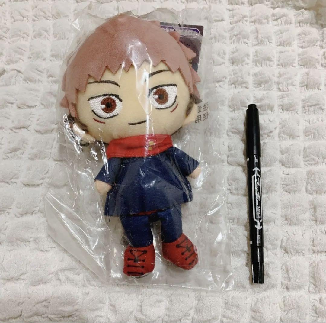 【しっぽ付き】呪術廻戦　虎杖悠仁　着せ替えぬいぐるみ　20cm ジャンプ 呪術廻戦 Chibiぬいぐるみ 虎杖悠仁 [M便 1/2