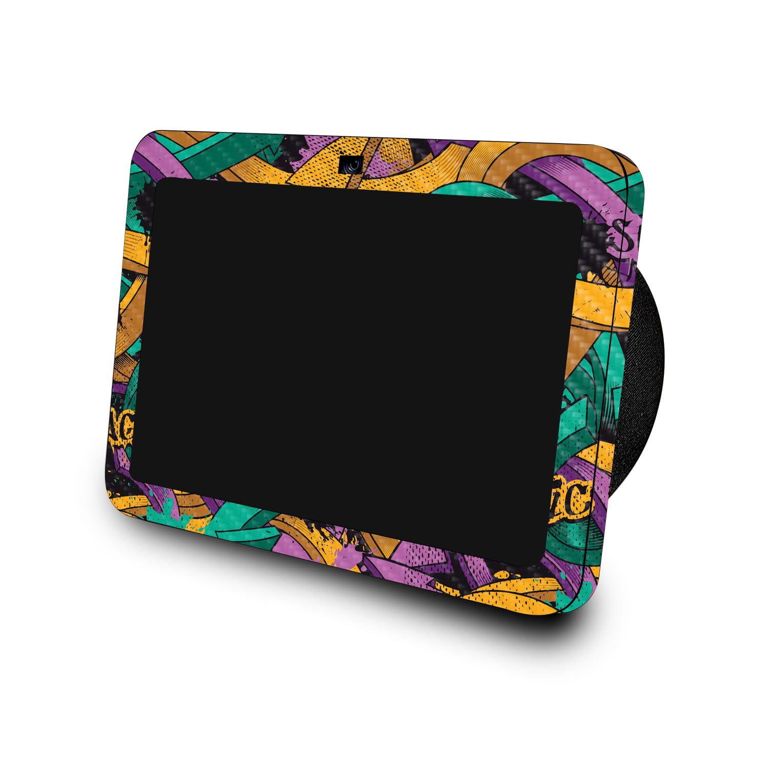 Carbon Fiber Skin Compatible with Amazon Echo Show 8 (3rd Gen, 2023) - Tertiary Arrows - Premium 3M Vinyl Protective Wrap Decal Cover - Easy to Apply | Crafted in The USA by MightySkins