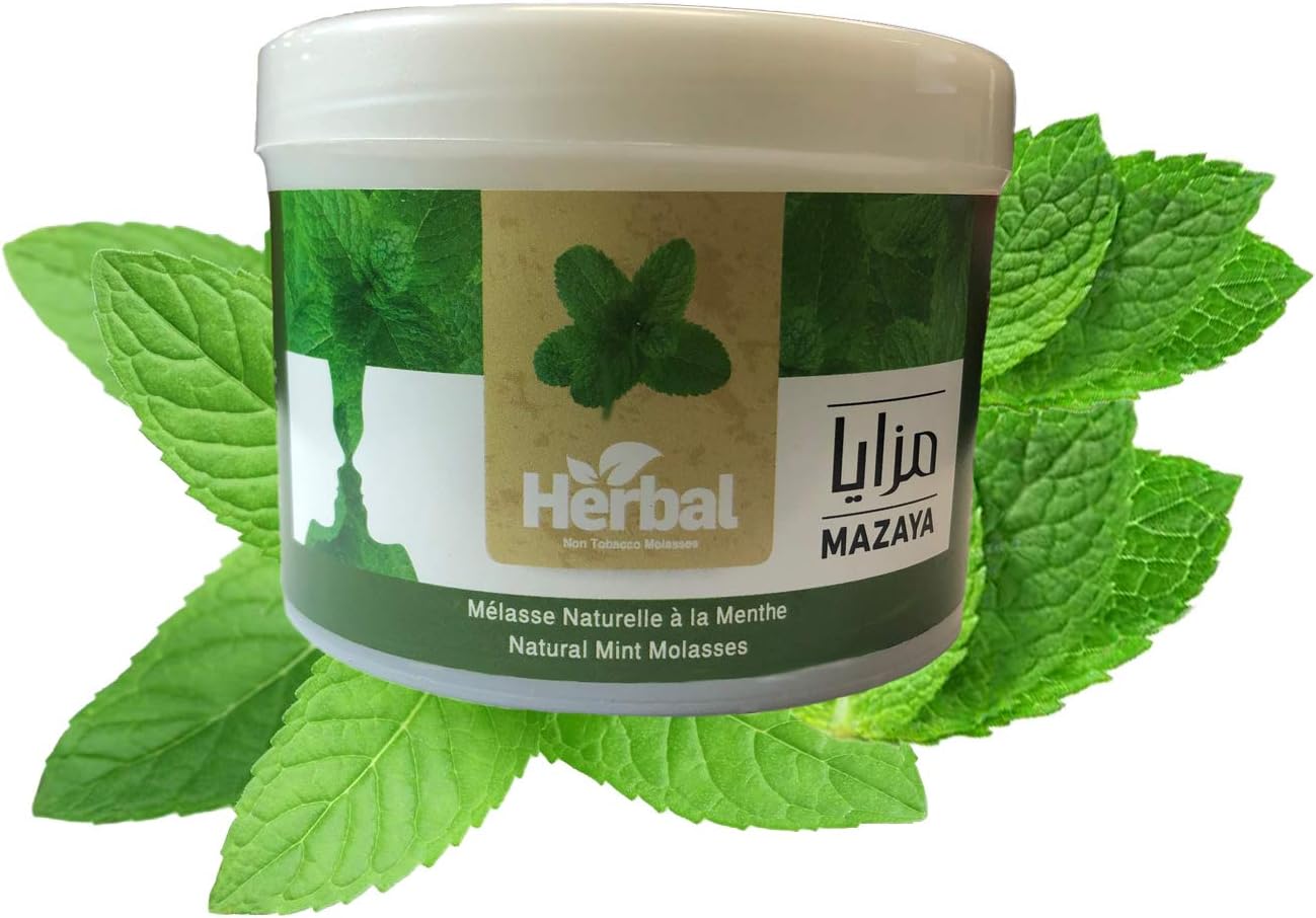 Mazaya Herbal Hookah Molasses 250g Mint Amazon.ca Health