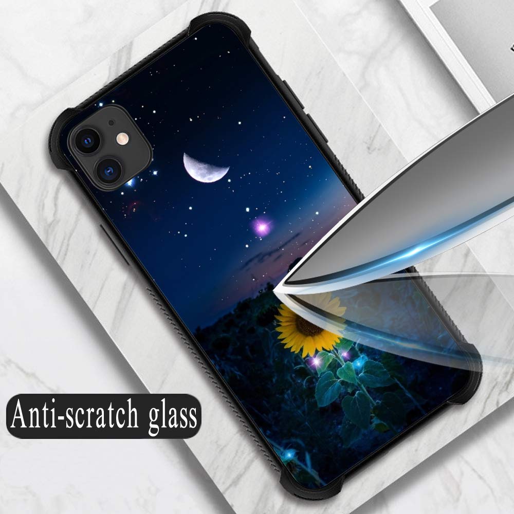 ZHEGAILIAN 2-in-1 Hybrid-Hülle Für IPhone 14/13 – Stoßfest Mit Blumenprint, Rutschfester Griff