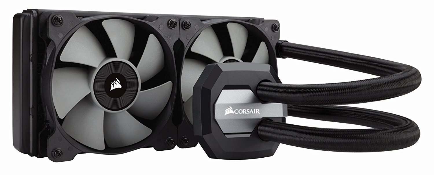 Corsair CW-9060025-WW Hydro Series H100i V2 240 mm Extreme Performance All-In-One Liquid CPU Cooler - Black