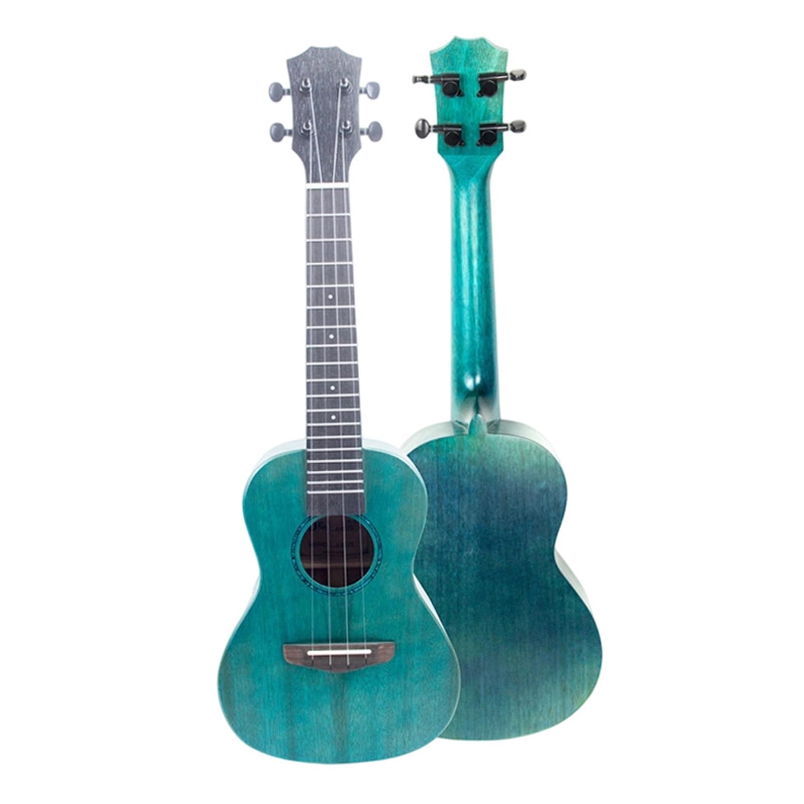 Ukulele 23 Calowe Ukulele Z Litego Drewna Czterostrunowe Instrumenty Muzyczne Profesjonalne Ćwiczenia(Type 6)