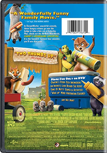 Evita pérdidas de streaming con el DVD Over The Hedge edición importada 3
