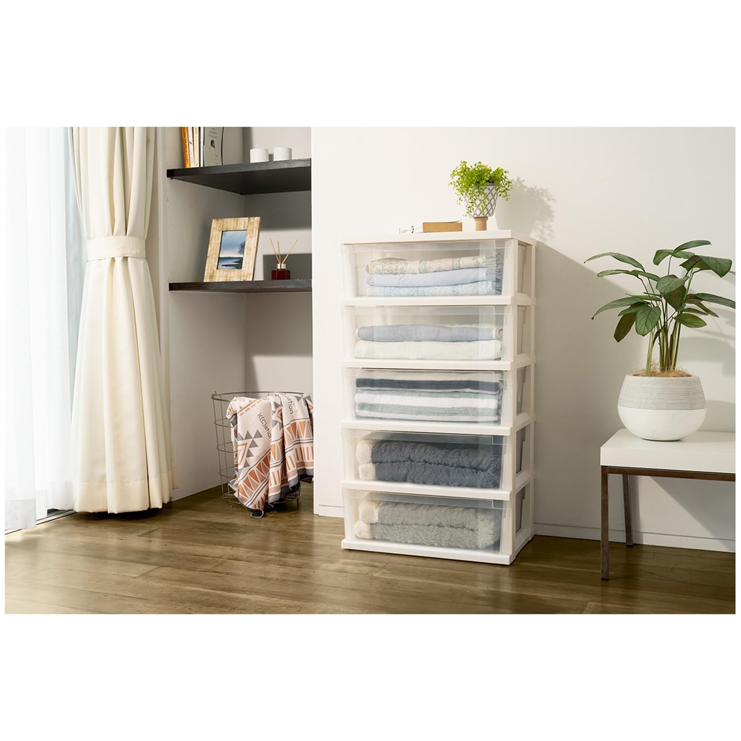 Amazon｜天馬(Tenma) お部屋に馴染むシンプルデザインの収納チェスト