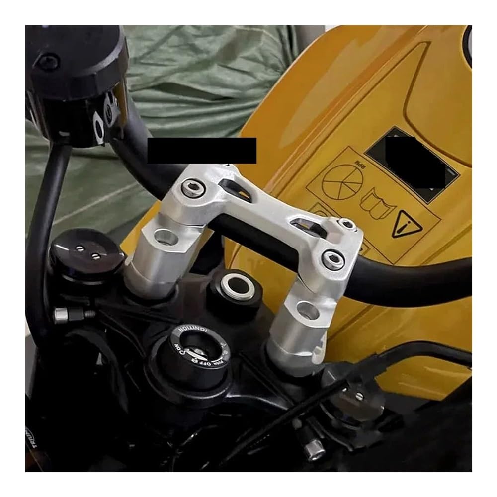 Lenkerbefestigungsklammer Motorrad Zubehör Lenker Riser Montage Aluminium Für STRAßE Für TRIPLE 765R Für Straße Für Triple 765RS 765 R RS