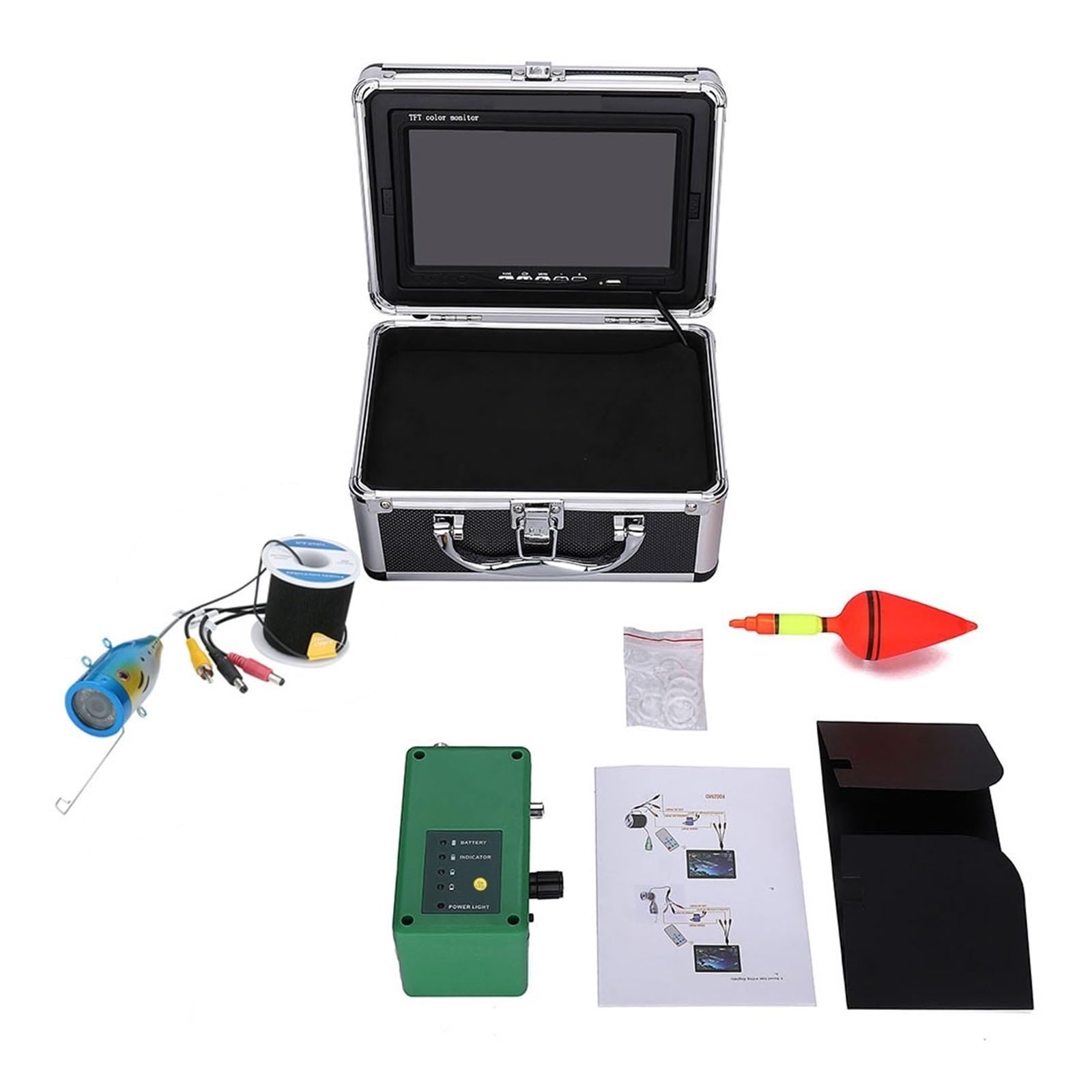 Telecamera subacquea per la pesca, Fotocamera for la pesca subacquea Fotocamera for la pesca Canna da ghiaccio Inverno for tende da barca Swinger Accessori subacquei Scatola for tenda ricreativa for d