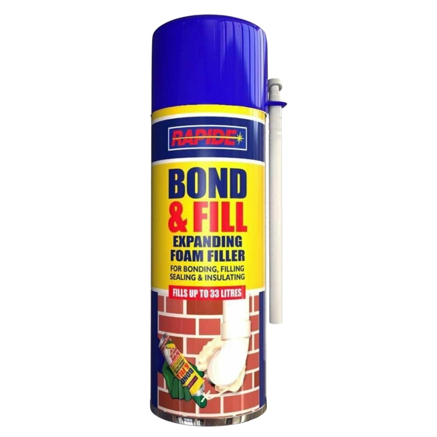 EXPANDING FOAM FILLER EXPANSION INSULATION BONDING FILLING SPRAY CANS 500ML (12)