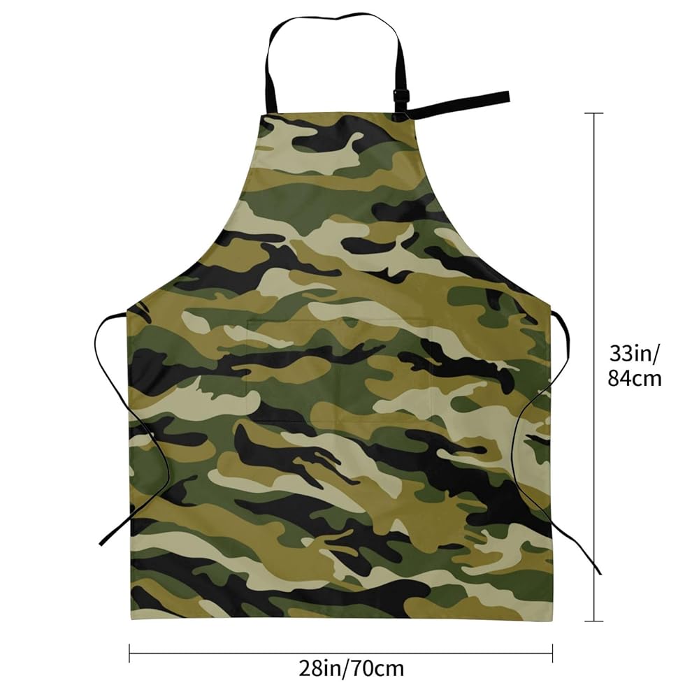 NEIGHBORHOOD 迷彩エプロン カーキ NEIGHBORHOOD 迷彩エプロン カーキ