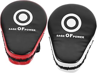 Toddmomy 2 Pares De Acessórios De Treinamento De Mma Alvo De Mão De Boxe Almofada De Kung Fu Almofada De Boxe Almofada De Treinamento De Taekwondo Almofadas De Alvo De Boxe Luvas De