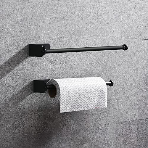 2 Piezas Portarrollos Papel Higienico, Portarollos Papel Higienico Adhesivo, Portarollos Higienico, Portarrollos Papel Higienico Negro, Porta Papel Higienico, Portarrollos Baño Sin Taladro Cover