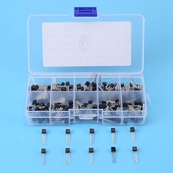 Transistor Set 200 Pieces BC327 BC337 BC517 BC547 BC548 BC549 BC550 BC556 BC557 BC558 Assortment Transistors Kit Electronics Transistor Components Accessories