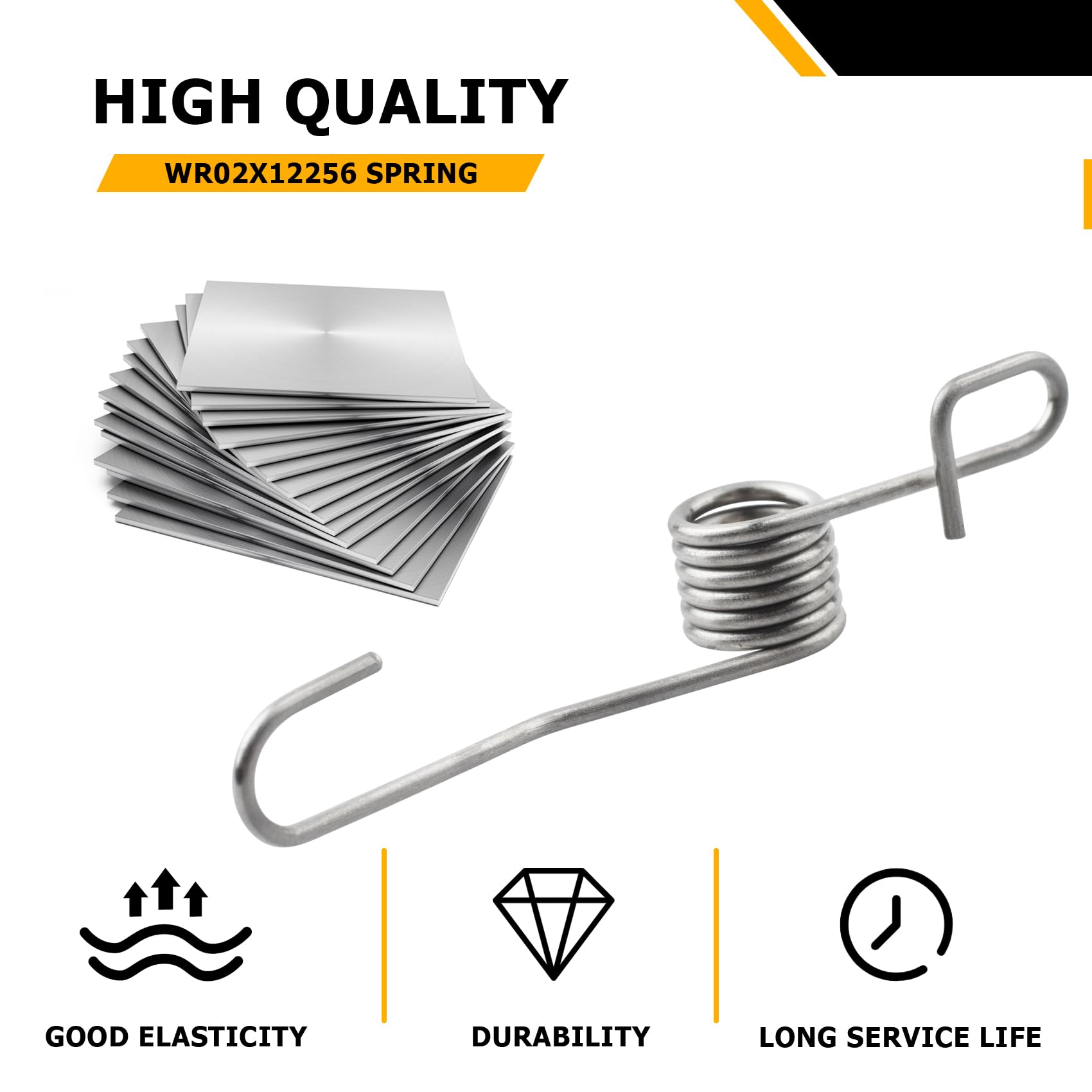 Amazon.com: WR02X12256 Refrigerator Torsion Spring Fits for GE and