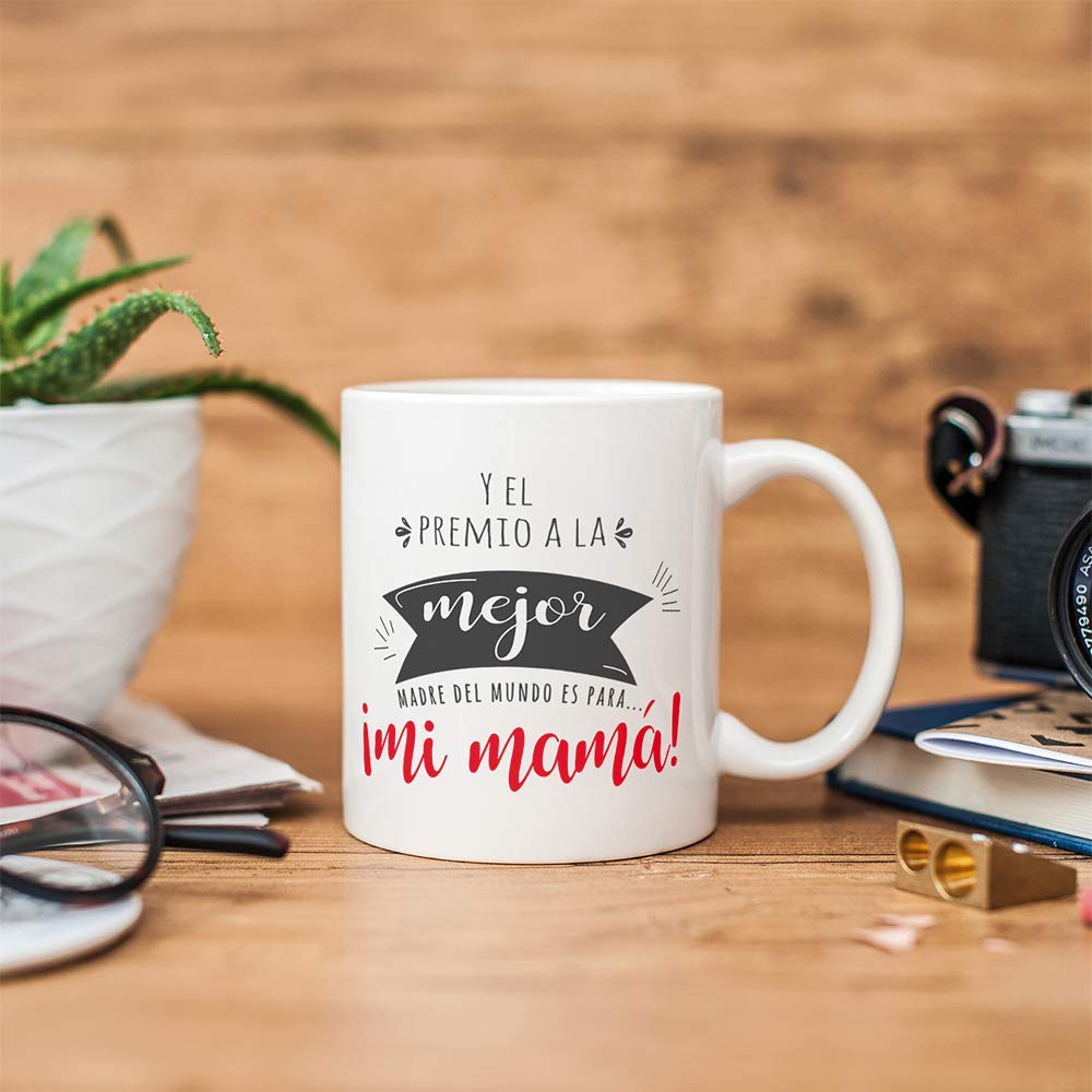 (Mug in Spanish) Best Mother Award 2, 12 - Image 6