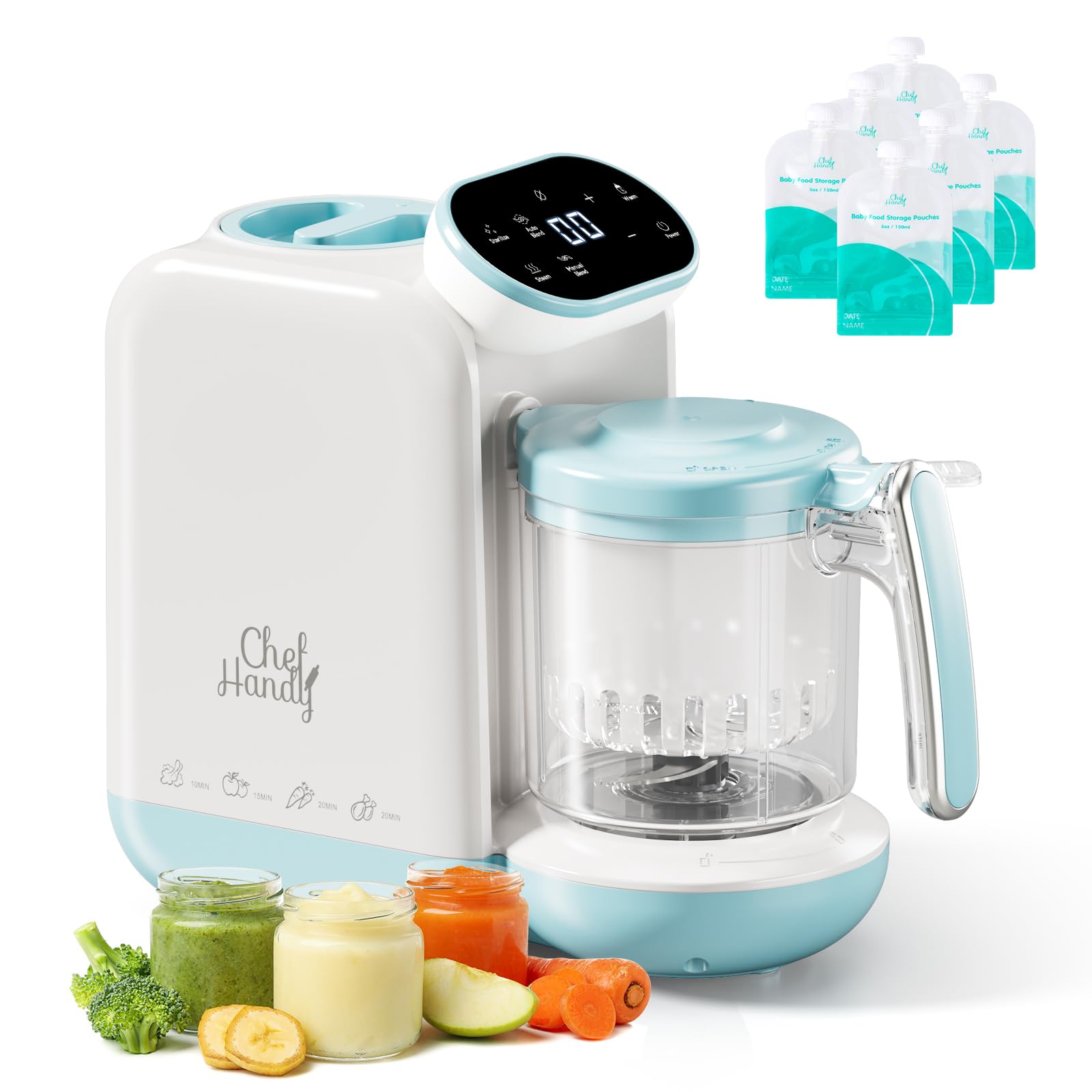 Amazon.com: Chefhandy Baby Food Maker, 5-in-1 Baby Food Steamer