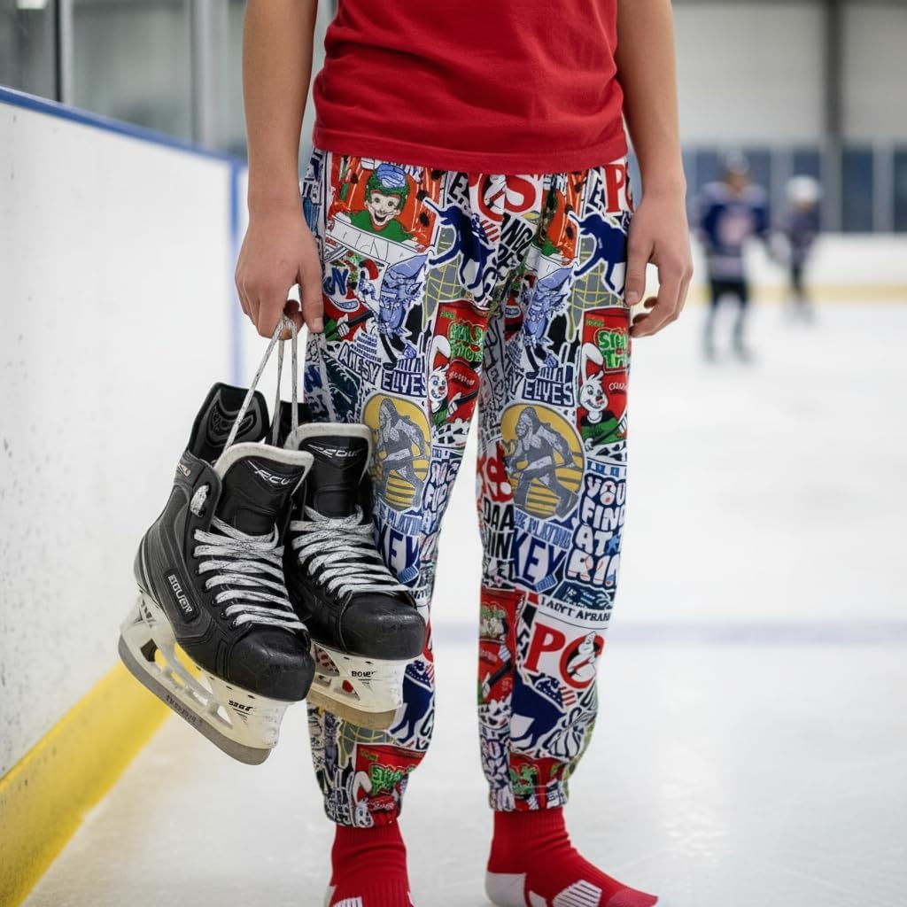 ChalkTalkSPORTS Hockey Lounge Pants | Multiple Designs | Youth & Adult Sizes