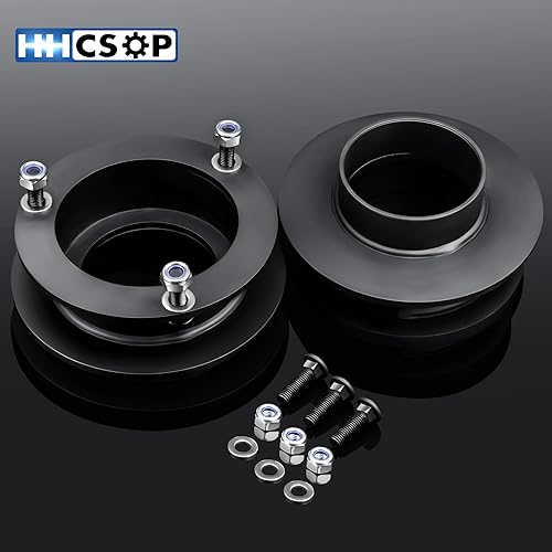 Vista 18 de HHCSOP Kit de elevación de nivelación delantera de 2.5 pulgadas compatible con Dodge Ram 1500 4WD 1994-2001, Ram 2500 4WD 1994-2013, Ram 3500 4WD