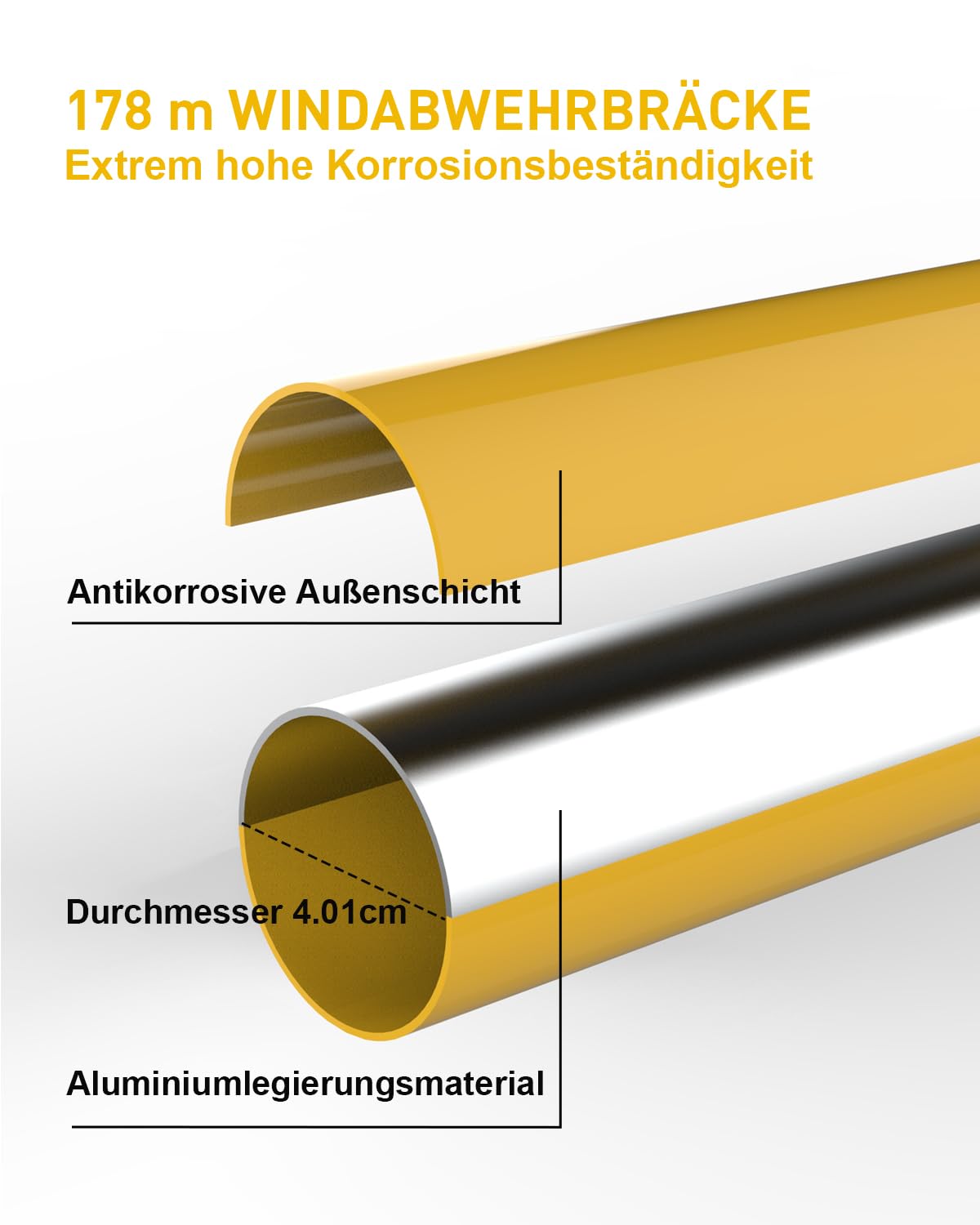 26000LM LED-Arbeitsleuchte mit Ständer, tragbare Arbeitsleuchte mit 4 Köpfen und 5,0 m langem Kabel – IP66 wasserdichte Flutlichtleuchte für Werkstatt, Garage, Baustelle und Außenbeleuchtung