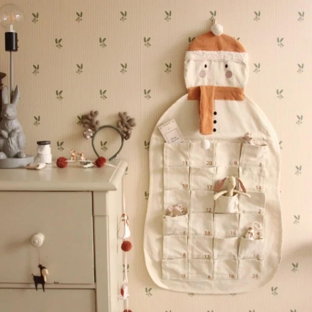 イギリス アドベントカレンダー スノーマン アドベントカレンダーのお