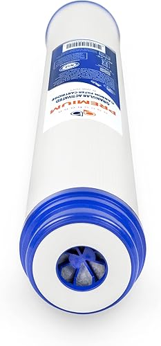 Miniatura 7 de Aquaboon Cartucho de filtro de carbón activado granular de 5 micrones, 20 x 2.5, repuesto de filtro de agua GAC compatible con UDF-20, SDP-2520,