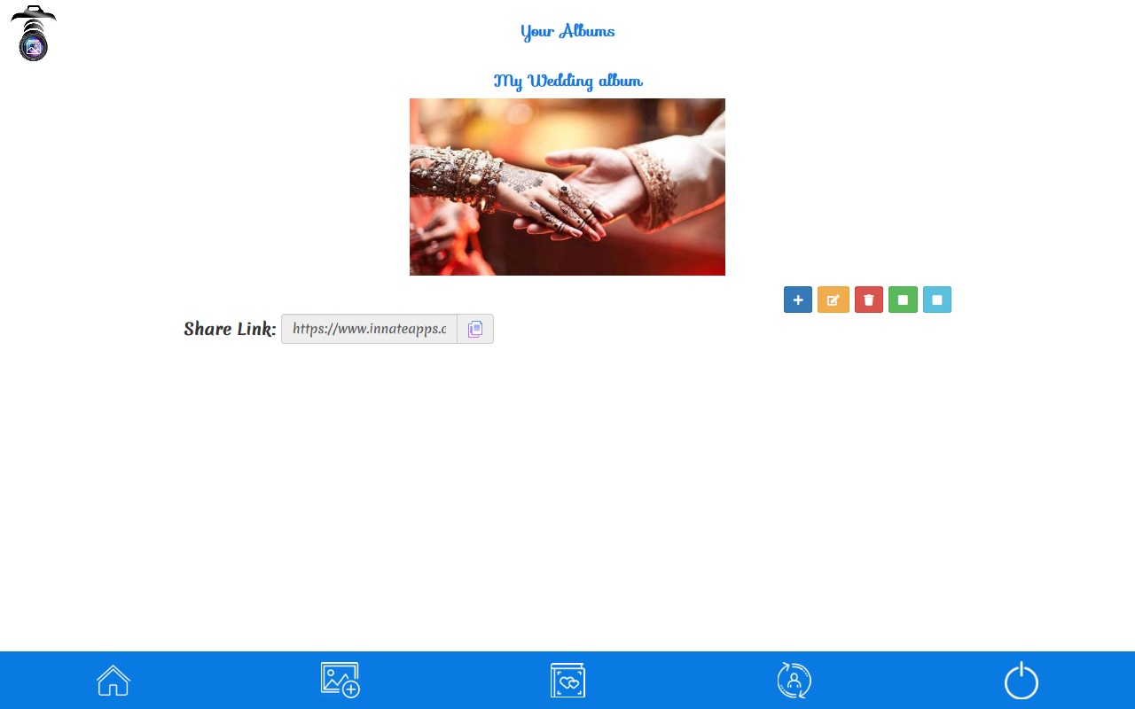 Emphasize Photo Album Maker Enlarging
