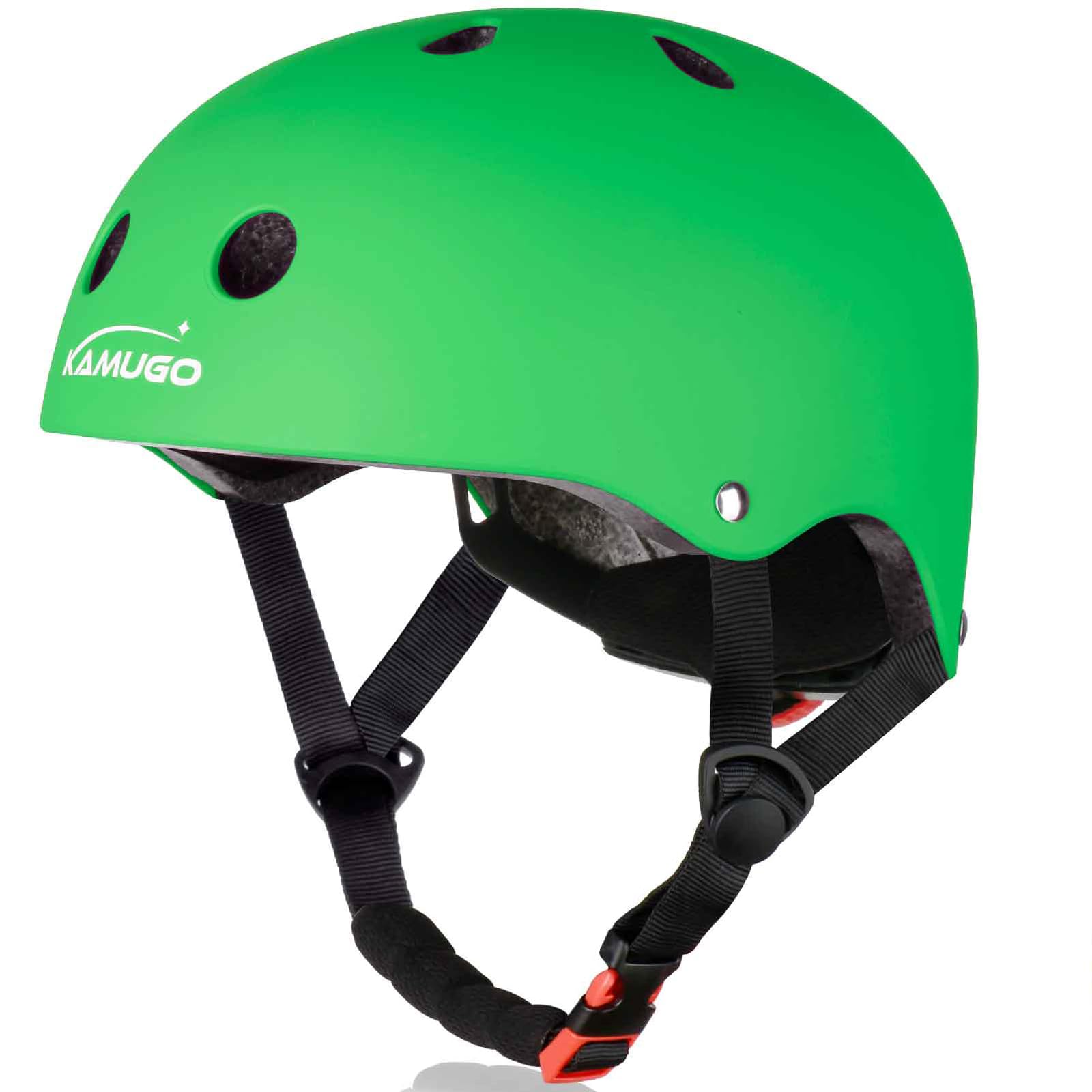 Kamugo Kids Adjustable Helmet, Suitable For Toddler Kids Ages 2-8 Boys Girls, Multi-Sport Safety Cycling Skating Scooter Helmet (Mint Green, Small)-image
