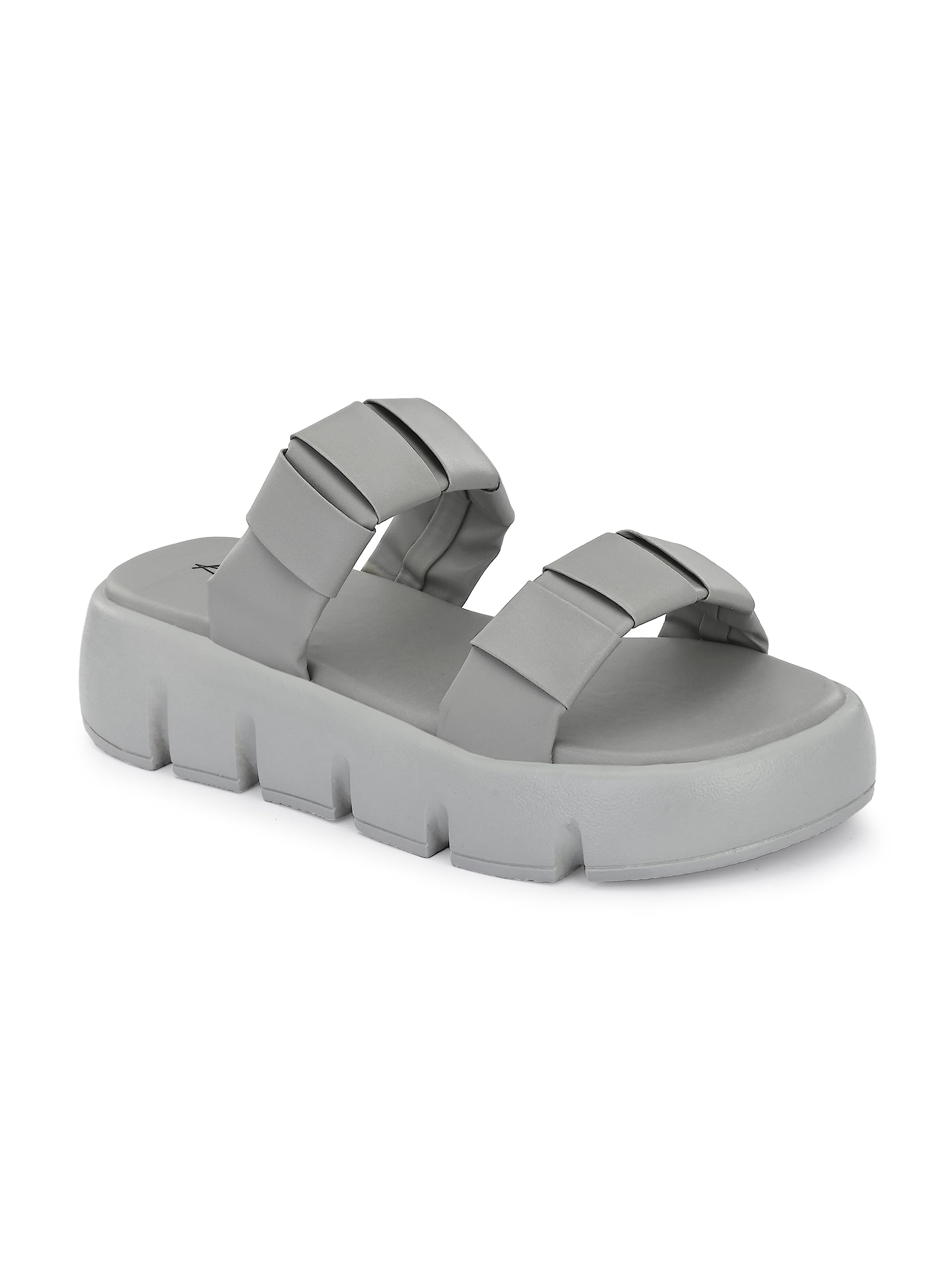 KNOOS Grey Synthetic Leather Fashion Sandals Wedges for Women - 40 UK (B0CBX5YPT5) Amazon Price History, Amazon Price Tracker