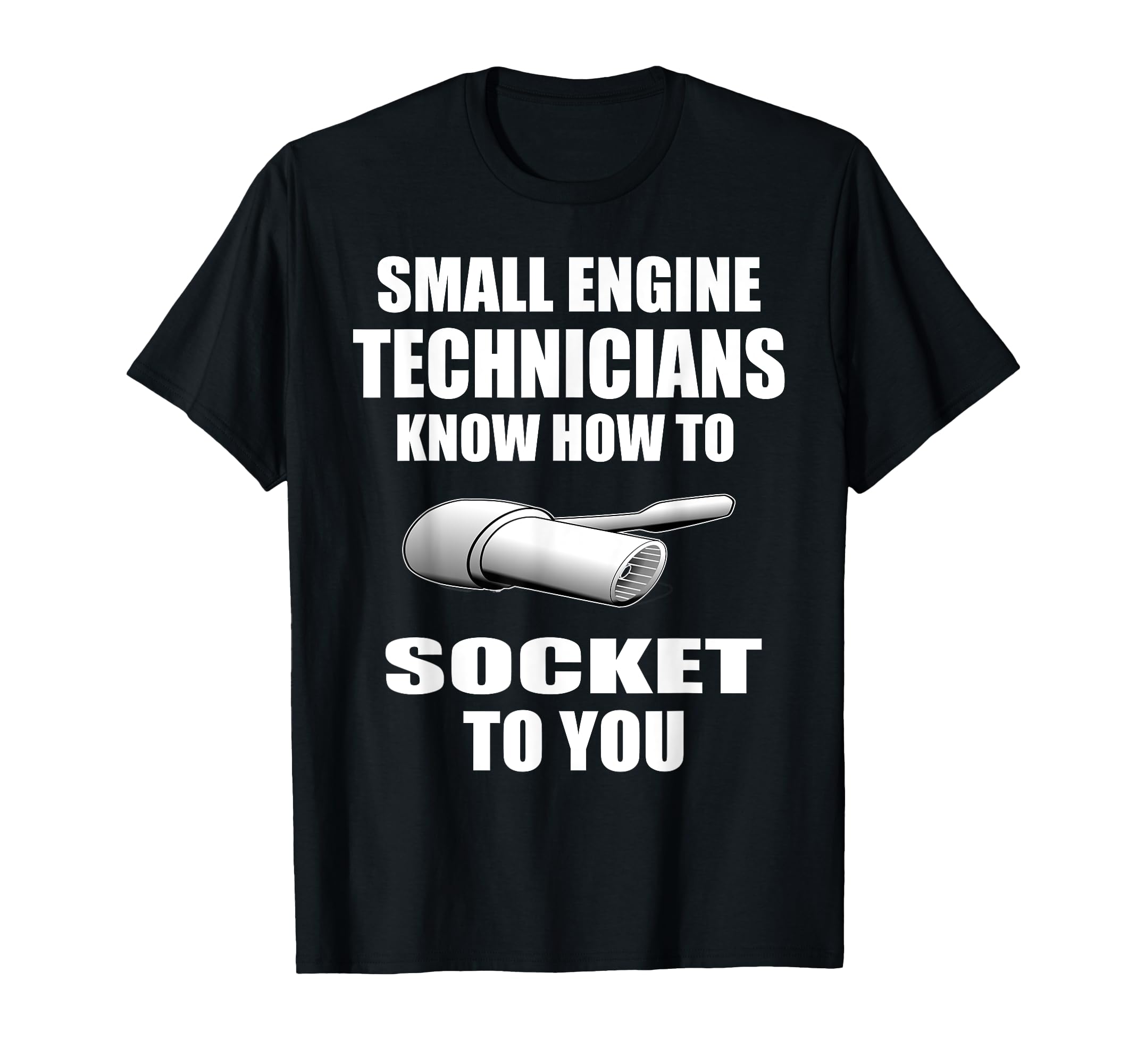 Small Engine Mechanic T Shirt Small Motor Repair Gift Tee T-Shirt