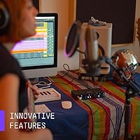 Vista 7 de Arturia MiniFuse 1 - Interfaz de audio USB compacta con software creativo para grabación, producción, podcasting, guitarra, color negro