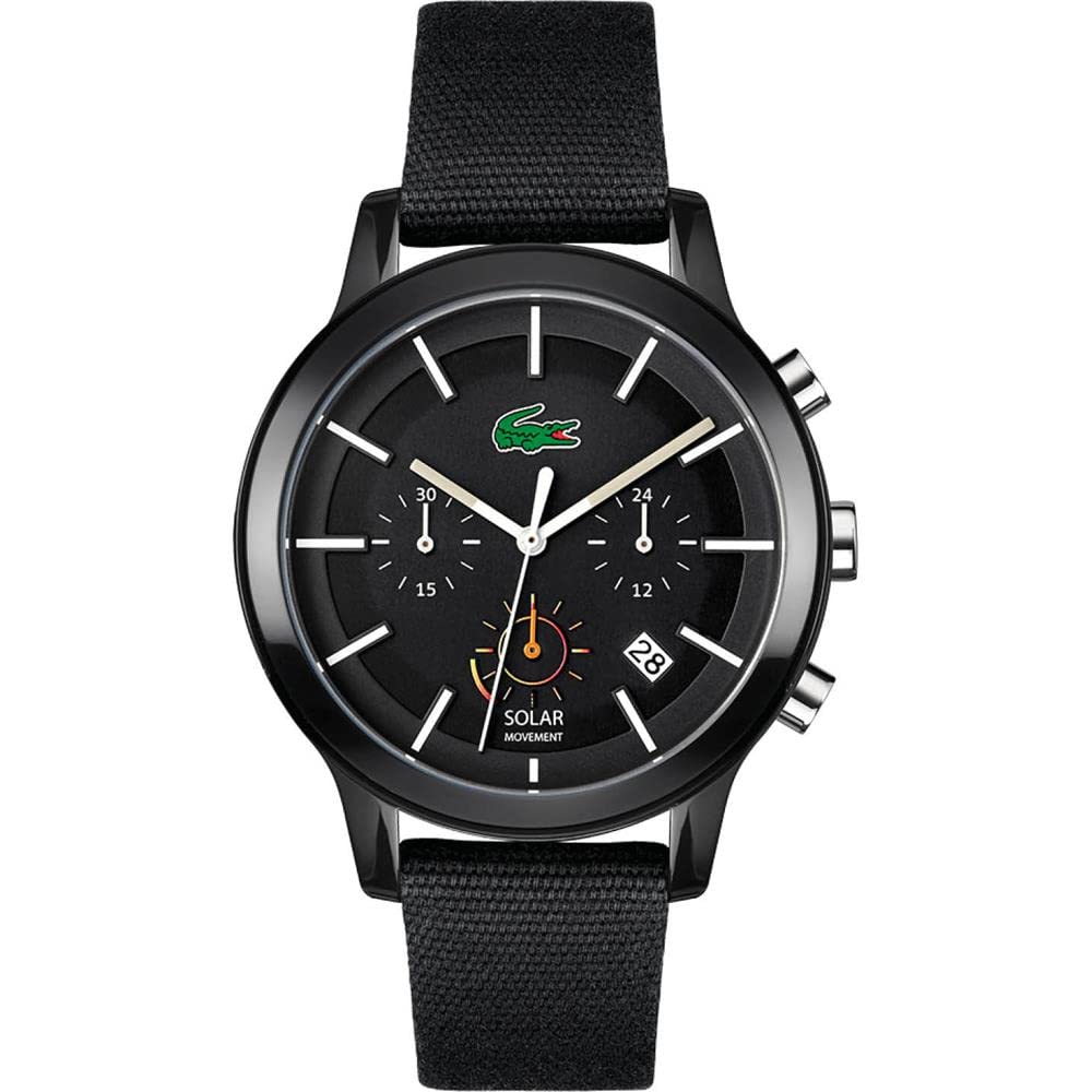 Lacoste Watch Men's Watch, Analog Black