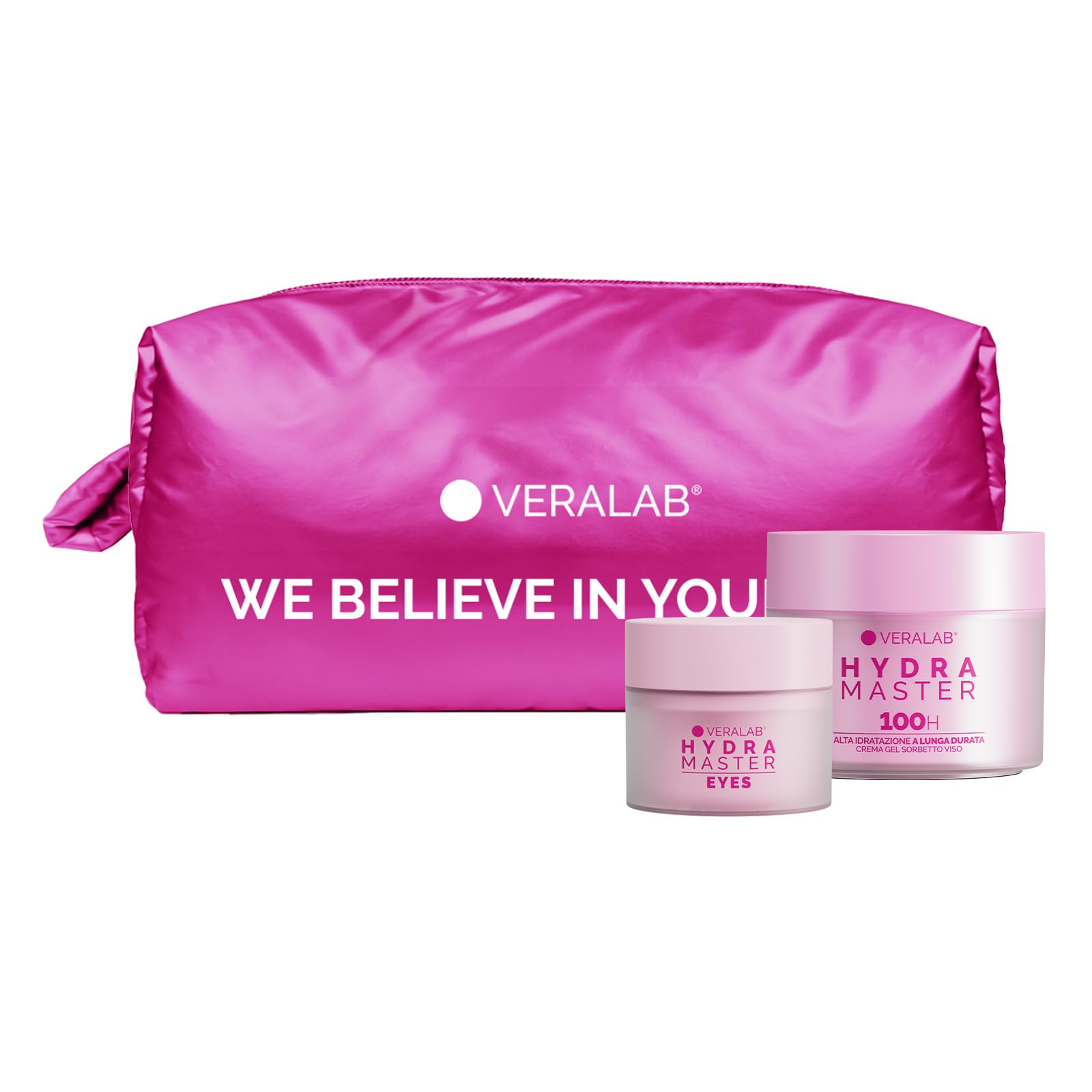 Veralab Hydra Master Kit, Crema Viso in Gel Hydra Master 100H + Contorno Occhi in Gel Decongestionante - Kit Esclusiva Amazon