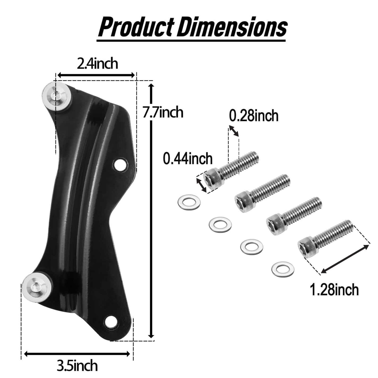 TCMT Kit de matériel d'accueil 4 Points pour Harley Touring Road King Street Glide 2014-2022