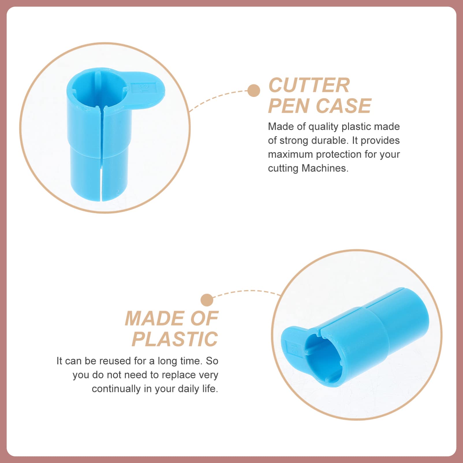 1set Cutting Machine Pen Adapter Compatible with Cricut Maker Pen Holders for Precise Drawing and Cutting Color Coded for Easy Identification Reusable Design 17pcs