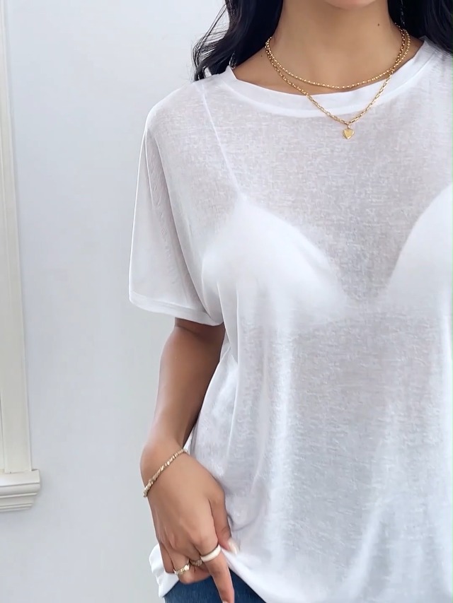 Amazon.com: JDEEO Sheer Tops for Women See Through Mesh Short