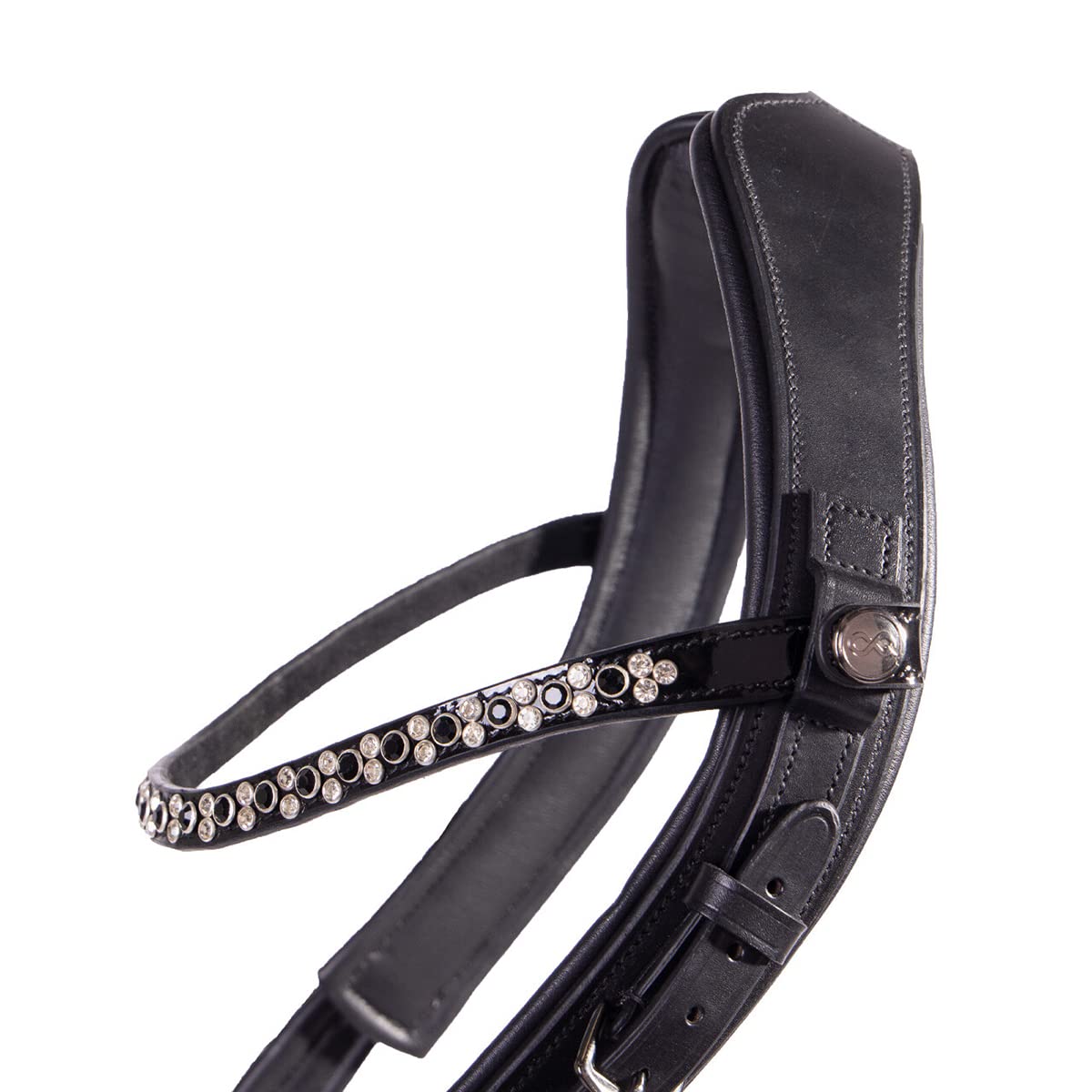 Trense FaySport Glitter PresTec Negro - Cob/VB